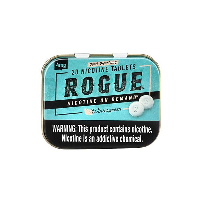 Rogue 4MG Wintergreen Nicotine Tablets Rogue 4MG Wintergreen Nicotine Tablets